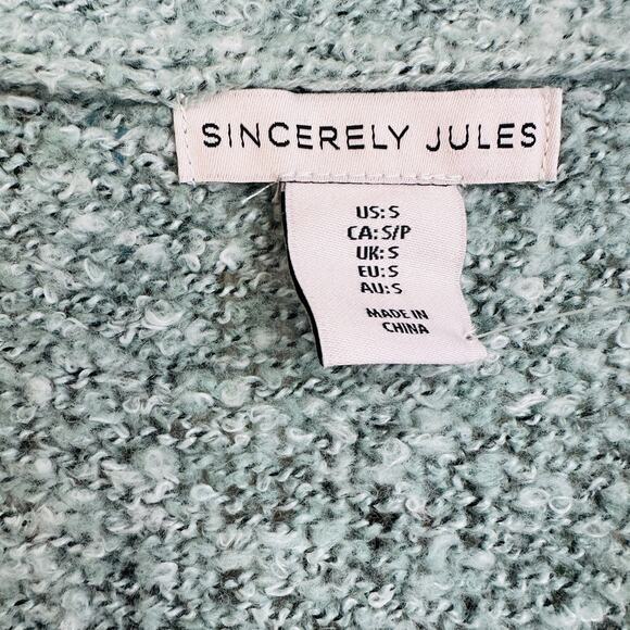 NWOT SIncerely Jules Multicolor Cardigan Size S - Picture 3 of 8